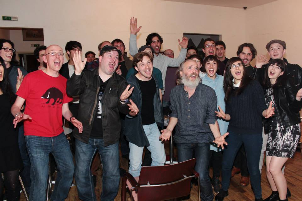 FAC drop-in with Fran Healy © 2015 Adrian Wharton fac_fropin_fan_healy_group