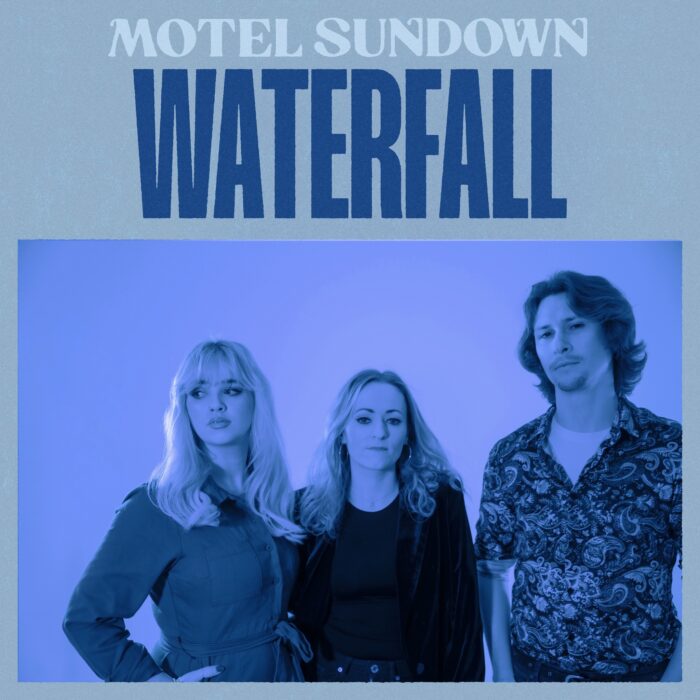 motel sundown album art for waterfall single